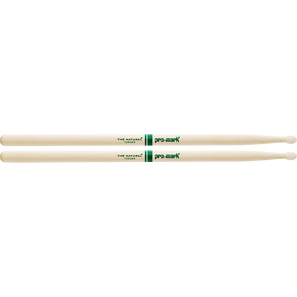 Promark Natural Hickory Drum Sticks Nylon 2B