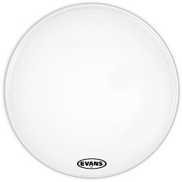 Evans MX1 White Marching Bass Drum Head 20 in.