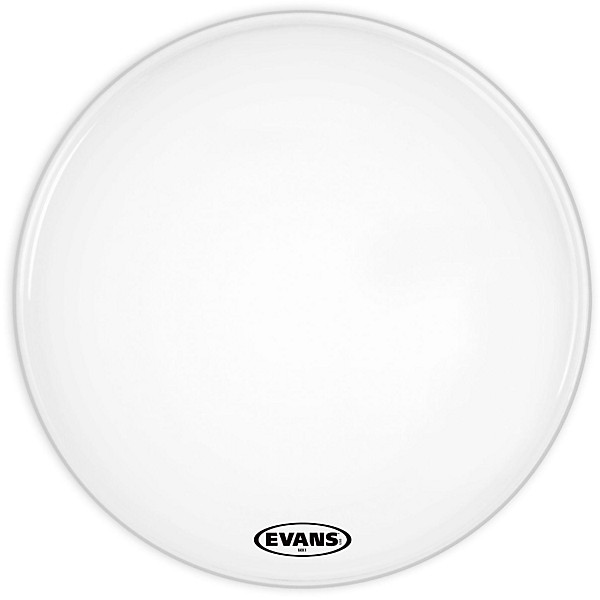 Evans MX1 White Marching Bass Drum Head 20 in.