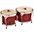 LP LPA601 Aspire Oak Bongos With Chrome Hardware Darkwood LP LPA601 Aspire Oak Bongos With Chrome Hardware Darkwood