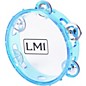LMI Transparent Tambourine With Head Blue 15CM