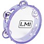 LMI Transparent Tambourine with Head Purple 15CM thumbnail