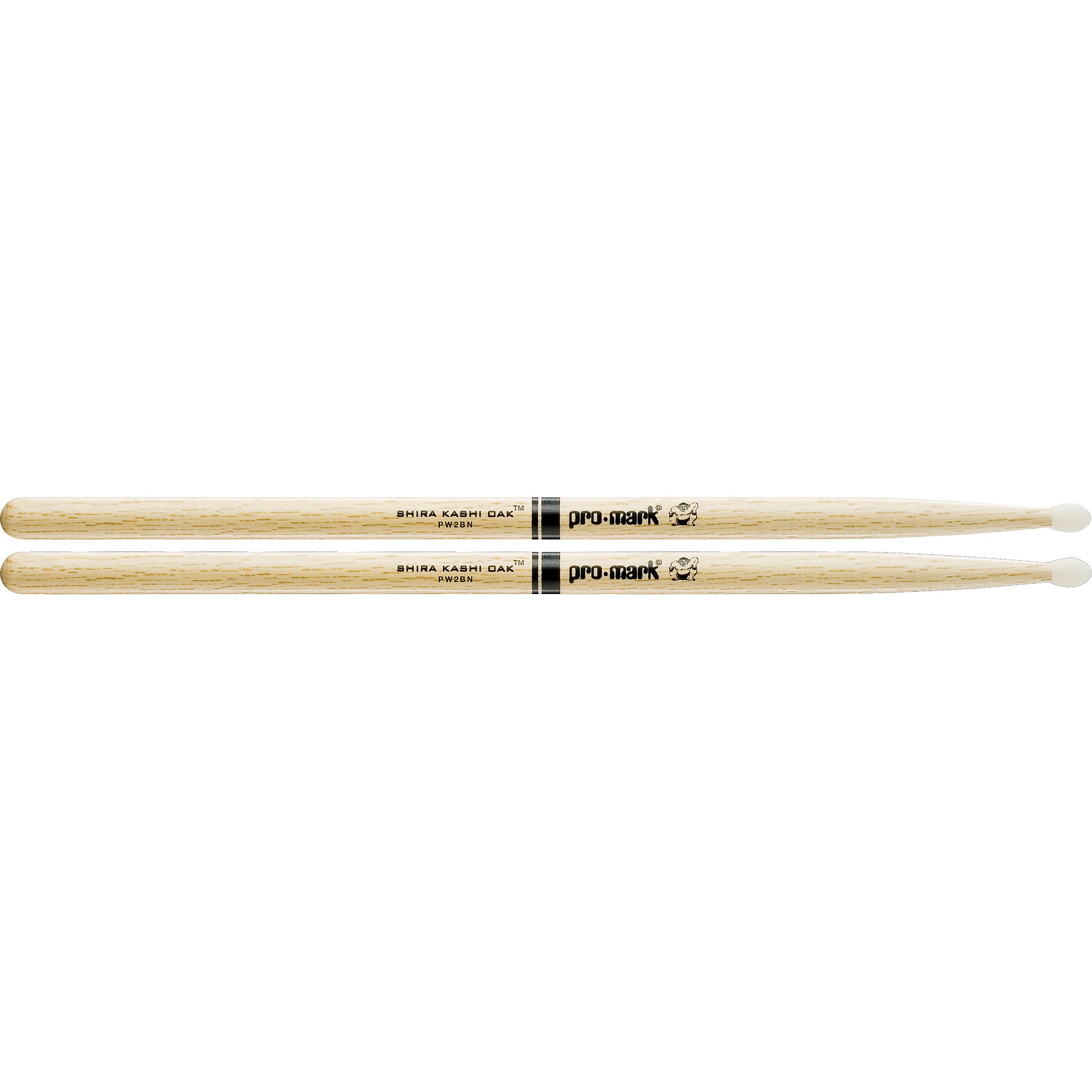 Promark Japanese White Oak Drum Sticks Nylon 2B | Guitar Center