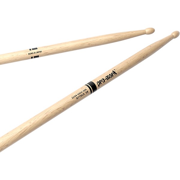 Promark Japanese White Oak Drum Sticks Wood 5B