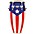 LP Matador Puerto Rican Flag Conga 11-3/4 in. LP Matador Puerto Rican Flag Conga 11-3/4 in.