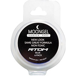 RTOM Moongel Percussion Dampening Gels 6-Pack