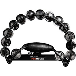 Rhythm Tech Pro Tambourine Black/Stainless Steel Jingles Rhythm Tech Pro Tambourine Black/Stainless Steel Jingles