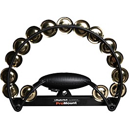 Rhythm Tech Pro Tambourine Black/Stainless Steel Jingles Rhythm Tech Pro Tambourine Black/Brass Jingles