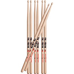 Vic Firth Buy 3 Pairs of 5A Drum Sticks, Get 1 Pair Free 5A