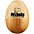 Nino Wood Egg Shaker Medium Nino Wood Egg Shaker Natural Small