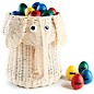 Nino 80-Piece Egg Shaker Assortment with Elephant Basket
