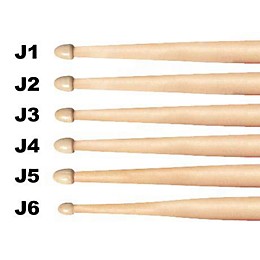 Vic Firth American Jazz Hickory Drum Sticks Wood J1