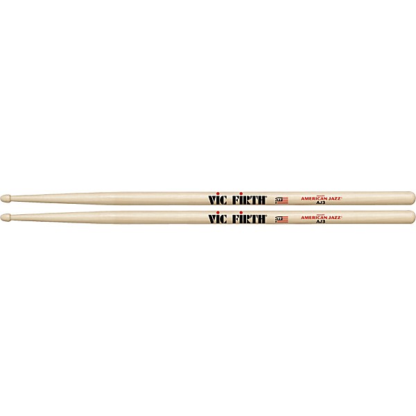 Vic Firth American Jazz Hickory Drum Sticks Wood AJ3