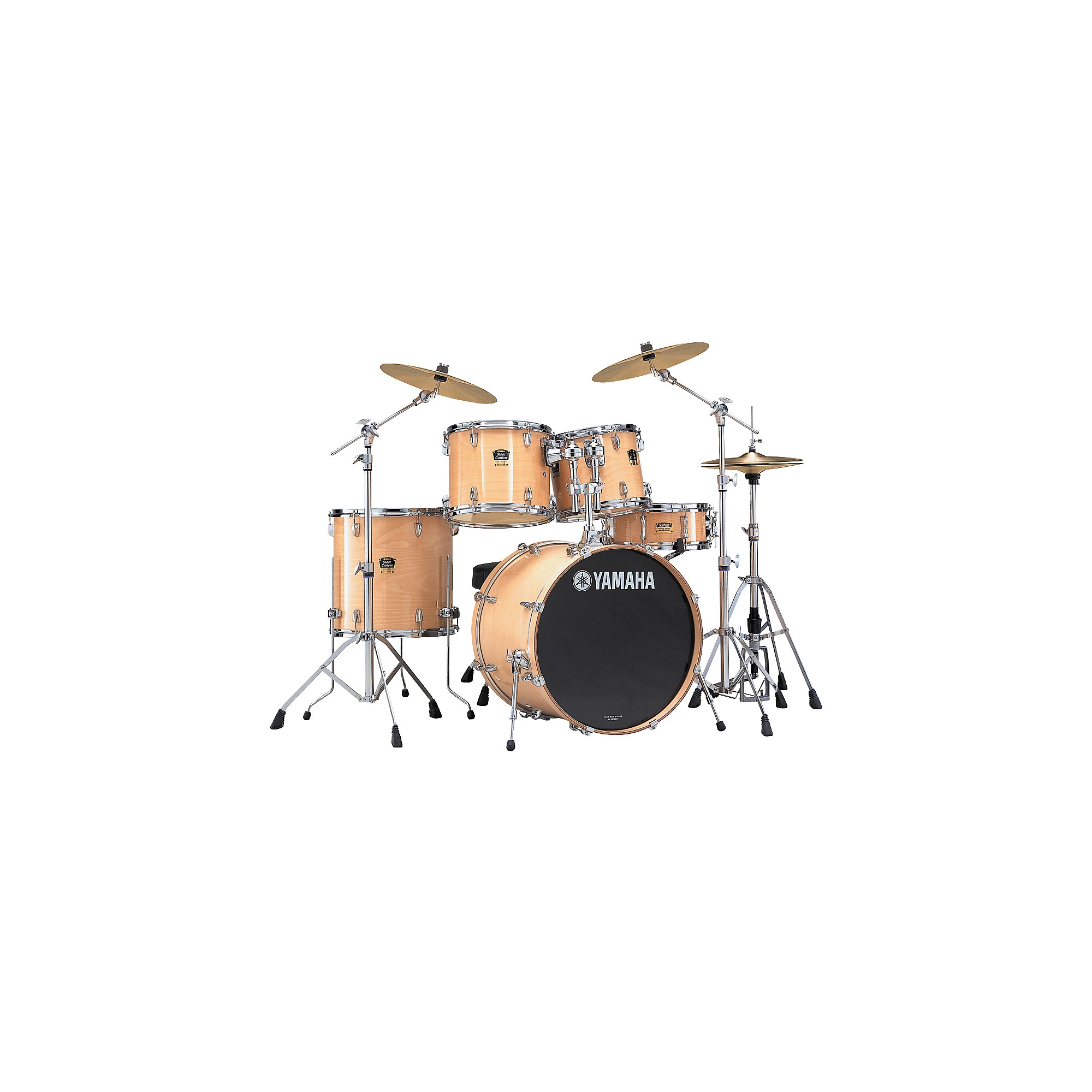 Yamaha Stage Custom Advantage Standard 5-Piece Drum Set Yellow