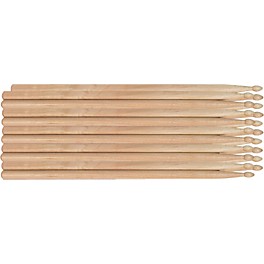 Musician's Gear Hickory Drum Sticks 10-Pack