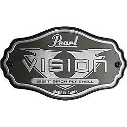 Pearl Vision VSX 5-Piece Fusion Drum Floor Set Strata Blue Chrome Hardware