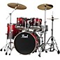 Pearl Vision VLX 5-Piece Standard Drum Set Ruby Fade thumbnail