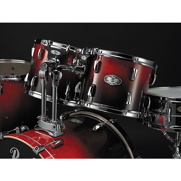 Pearl Vision VLX 5-Piece Standard Drum Set Ruby Fade