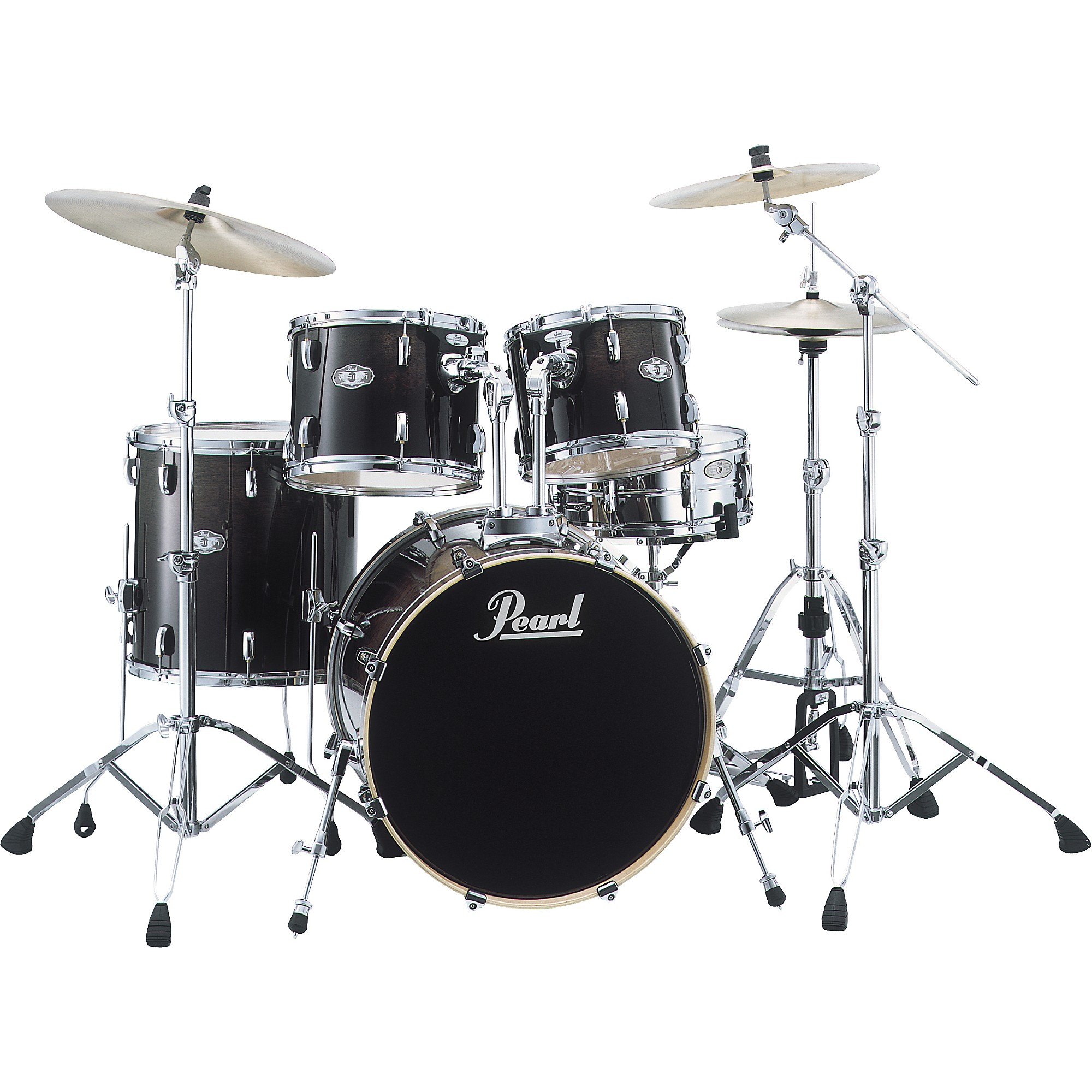 Pearl Vision VLX 5-Piece Standard Drum Set Black Fade | Guitar Center