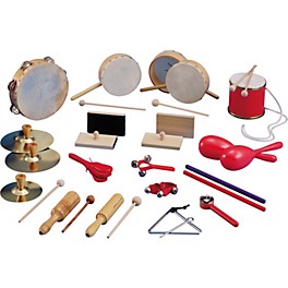 Open Box KAT Percussion Deluxe 15-Player Rhythm Band Set Level 1