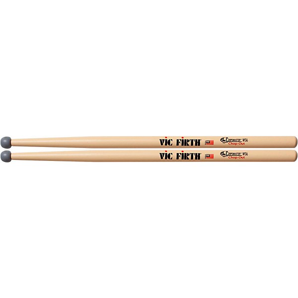 Vic Firth MS6 CHOP-OUT Rubber Tip Practice Sticks