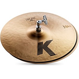 Zildjian K Light Hi-Hat Pair Cymbal 14 in. Zildjian K Light Hi-Hat Pair Cymbal 14 in.