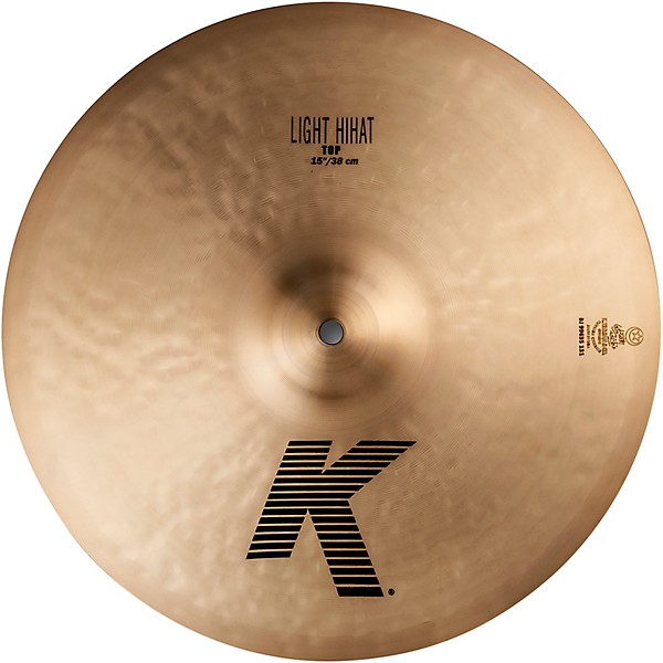 Zildjian K Light Hi-Hat Top Cymbal 15 in.