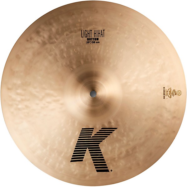 Zildjian K Light Hi-Hat Bottom Cymbal 15 in.