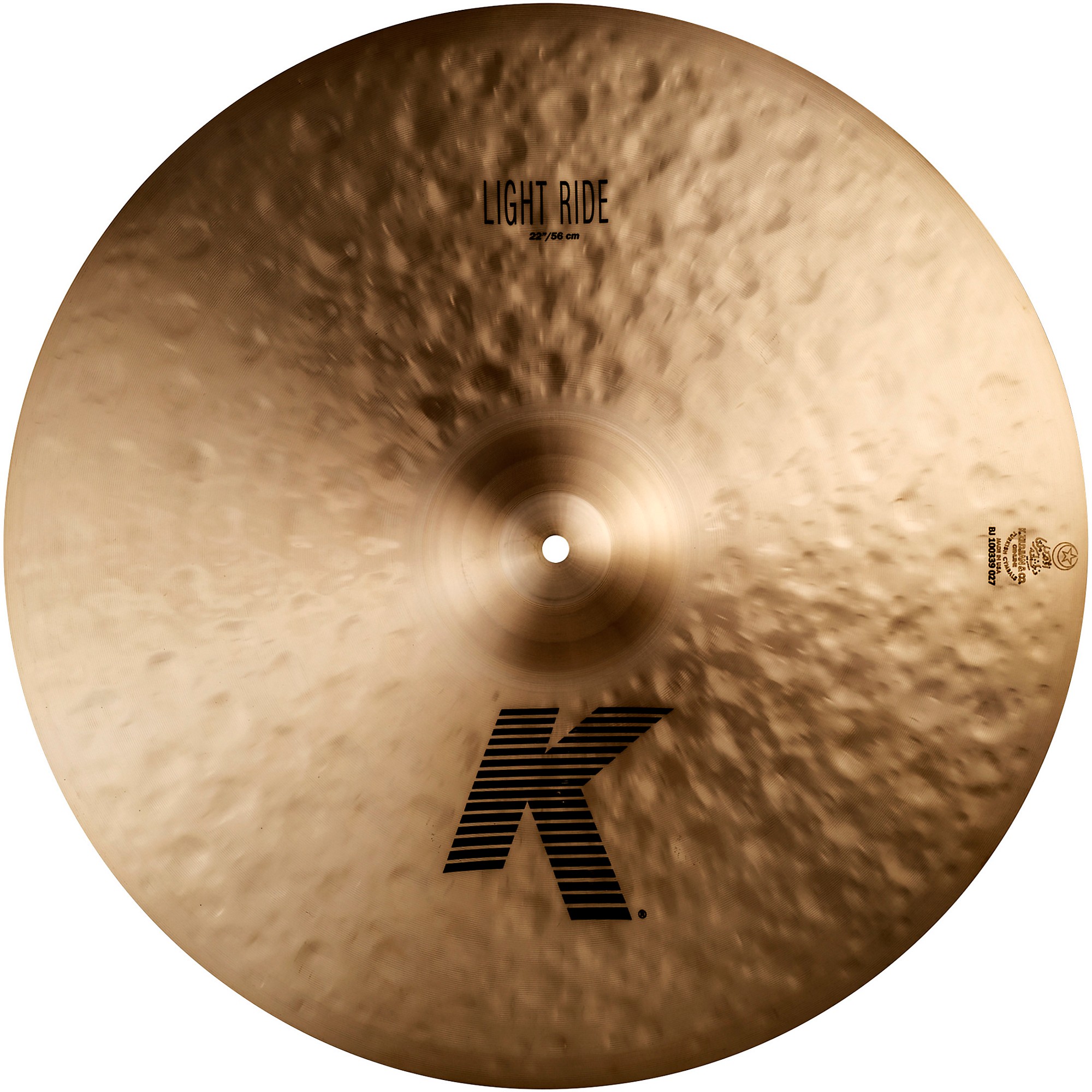 Zildjian K Light Ride Cymbal 22 in. | Guitar Center