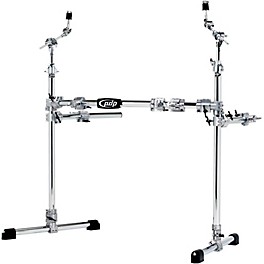 PDP by DW Chrome-Plated Drum and Cymbal Rack Package