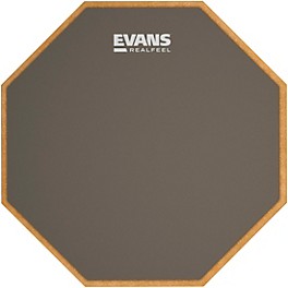 Evans RF12G RealFeel Drum Practice Pad Gray 12 in.