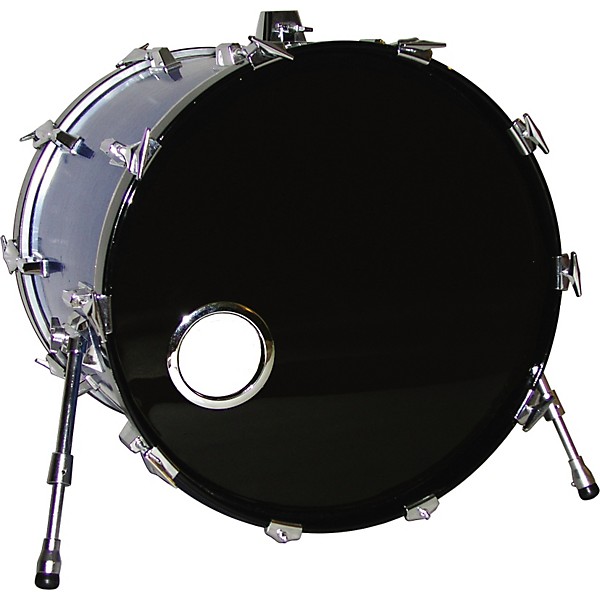 Bass Drum O's Bass Drum O Port Ring Blue Chrome 6 in.