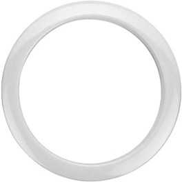 Bass Drum O's Bass Drum O Port Ring 4 in. Black Bass Drum O's Bass Drum O Port Ring 4 in. White