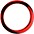 Bass Drum O's Bass Drum O Port Ring 4 in. Black Bass Drum O's Bass Drum O Port Ring 4 in. Red