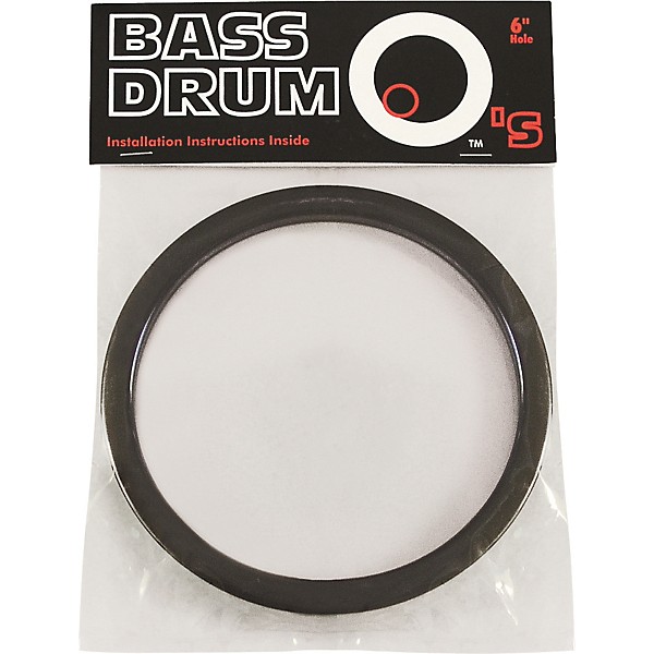 Bass Drum O's Bass Drum O Port Ring 4 in. Red