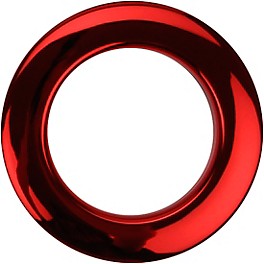 Bass Drum O's Bass Drum O Port Ring Chrome 6 in. Bass Drum O's Bass Drum O Port Ring 2 in. Red