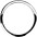 Bass Drum O's Bass Drum O Port Ring 4 in. Black Bass Drum O's Bass Drum O Port Ring Chrome 6 in.