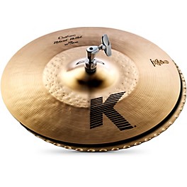 Zildjian K Custom Hybrid Hi-Hats Pair 14-1/4 Zildjian K Custom Hybrid Hi-Hats Pair 14-1/4