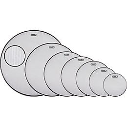 Hart Dynamics Kontrol Screen Magnum Drumhead White 8 in.