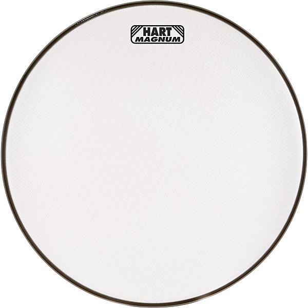 Hart Dynamics Kontrol Screen Magnum Drumhead White 8 in.