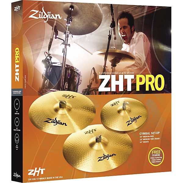 Open Box Zildjian ZHT Pro 4 Cymbal Pack | Guitar Center