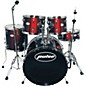 Pulse 5-Piece 22/10/12/14 Drum Set with Hardware Wine Red