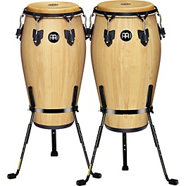 MEINL Luis Conte 2 Piece Conga Set with Free Basket Stands