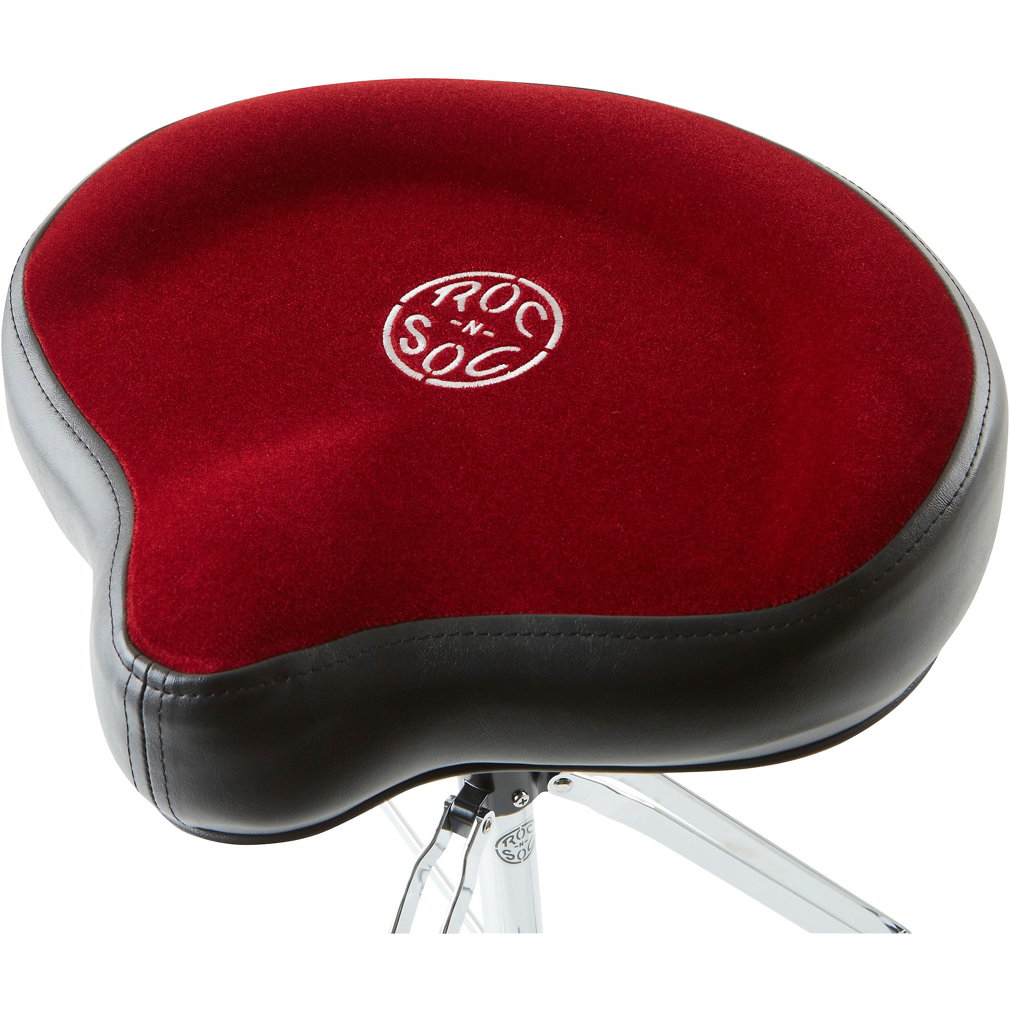 バックレスト ROC-N-SOC ロックンソック ドラム椅子 背もたれRED Amazon.com: ROC-N-SOC Nitro Gas Drum Throne with Original