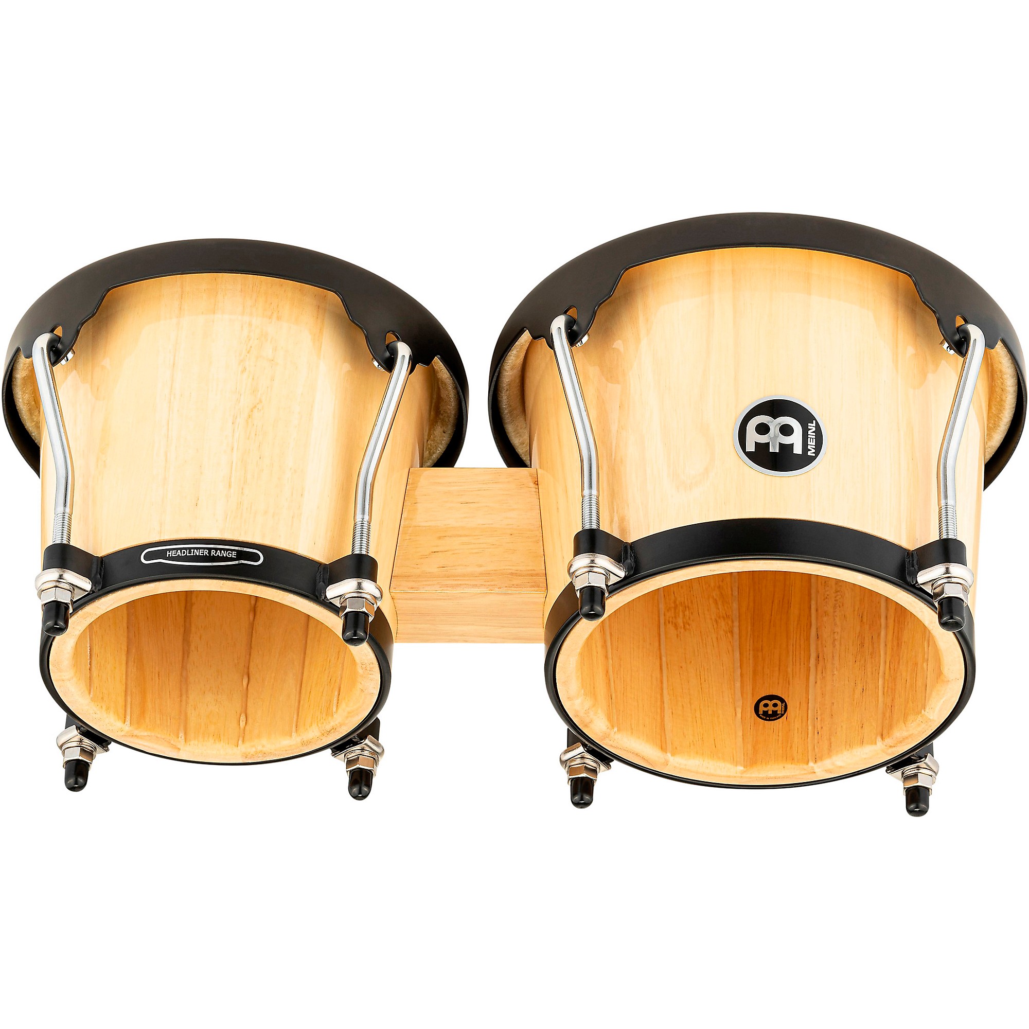 MEINL Headliner Series Wood Bongos Natural | Guitar Center