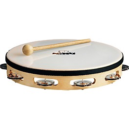 Nino Wood Single Row Tambourine