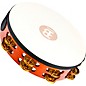 MEINL Traditional Goat-Skin Wood Tambourine Two Rows Brass Jingles thumbnail