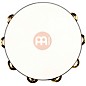 MEINL Traditional Goat-Skin Wood Tambourine Two Rows Brass Jingles