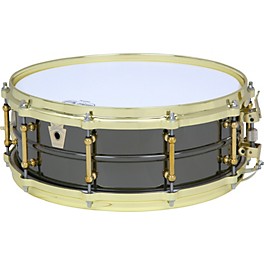 Ludwig Black Beauty Brass on Brass Snare Drum Brass 14 x 5 in.