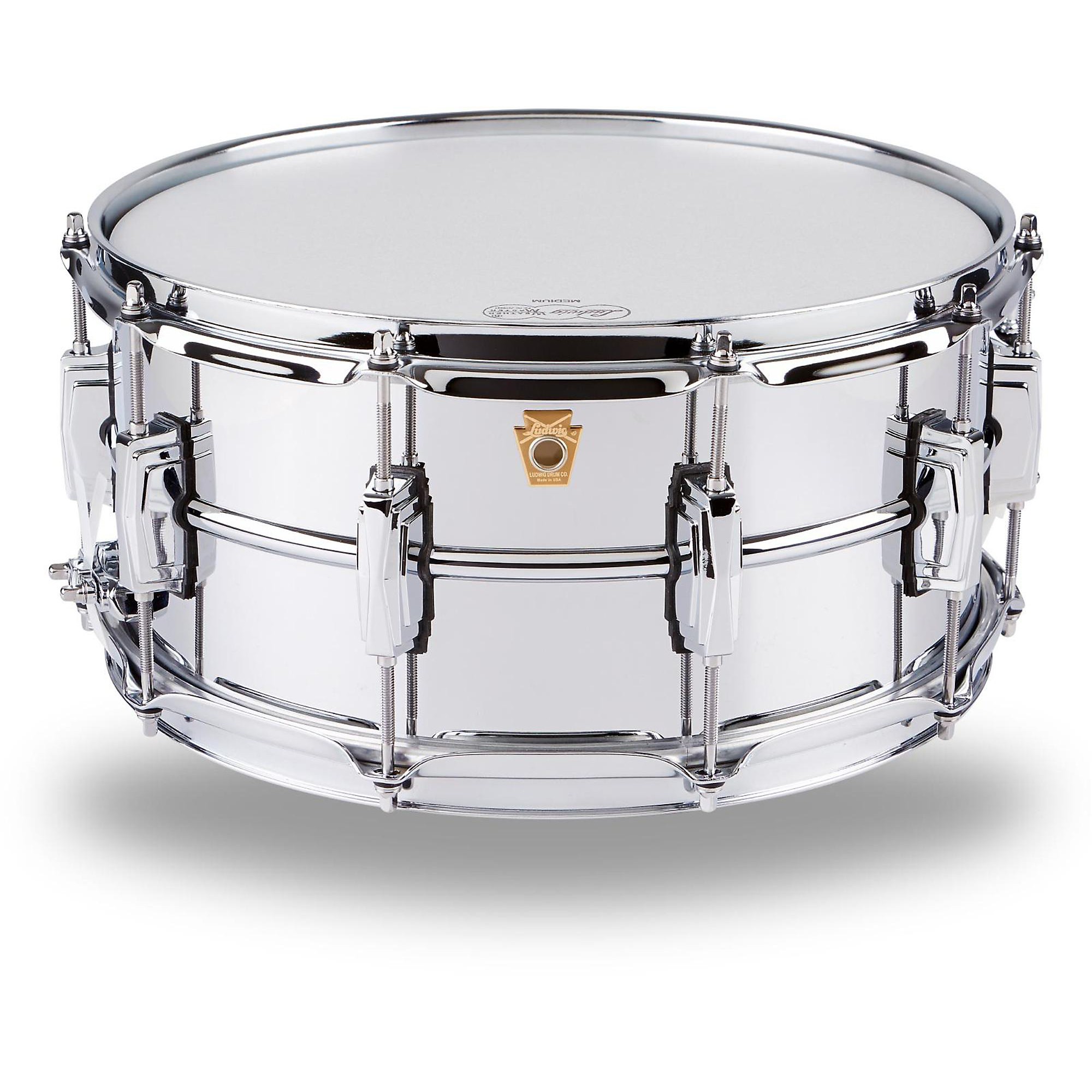 Ludwig Supraphonic Snare Drum Chrome 14 x 6.5 in. | Guitar Center